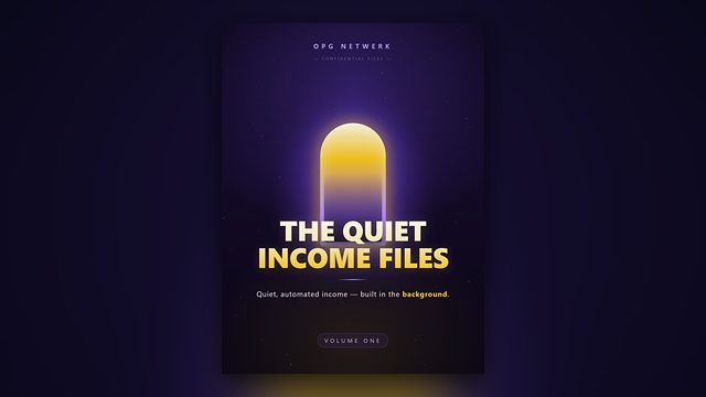 The Quiet Income Files e-book cover